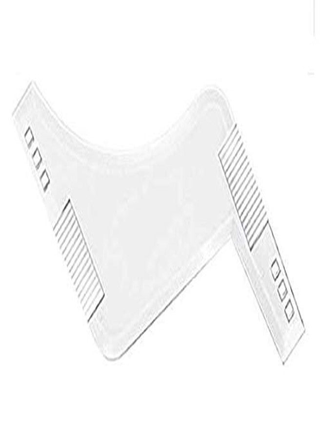 Ekan Beard Shaping and Styling Template Tool Comb for Perfect Line Up and Edging for Men Boy Pack of 1 (m2) - Image 1